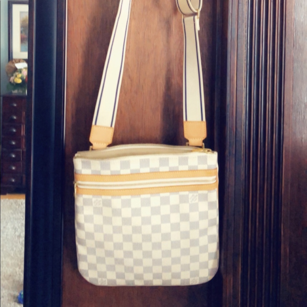 Louis Vuitton Crossbody and Matching Wallet